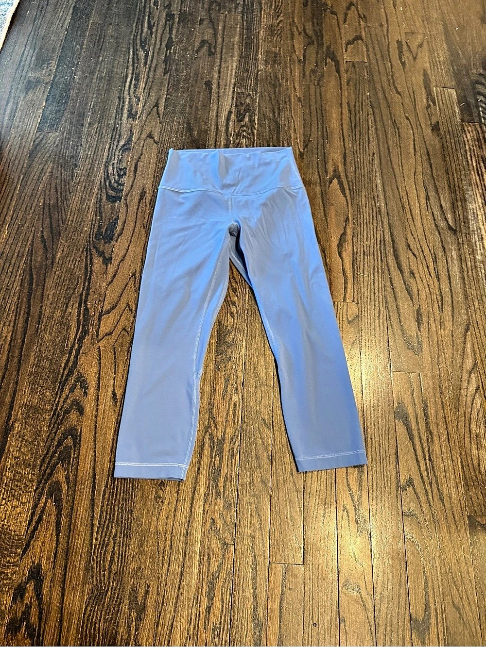 lululemon High-Rise Crop Leggings 21” Blue Size 4